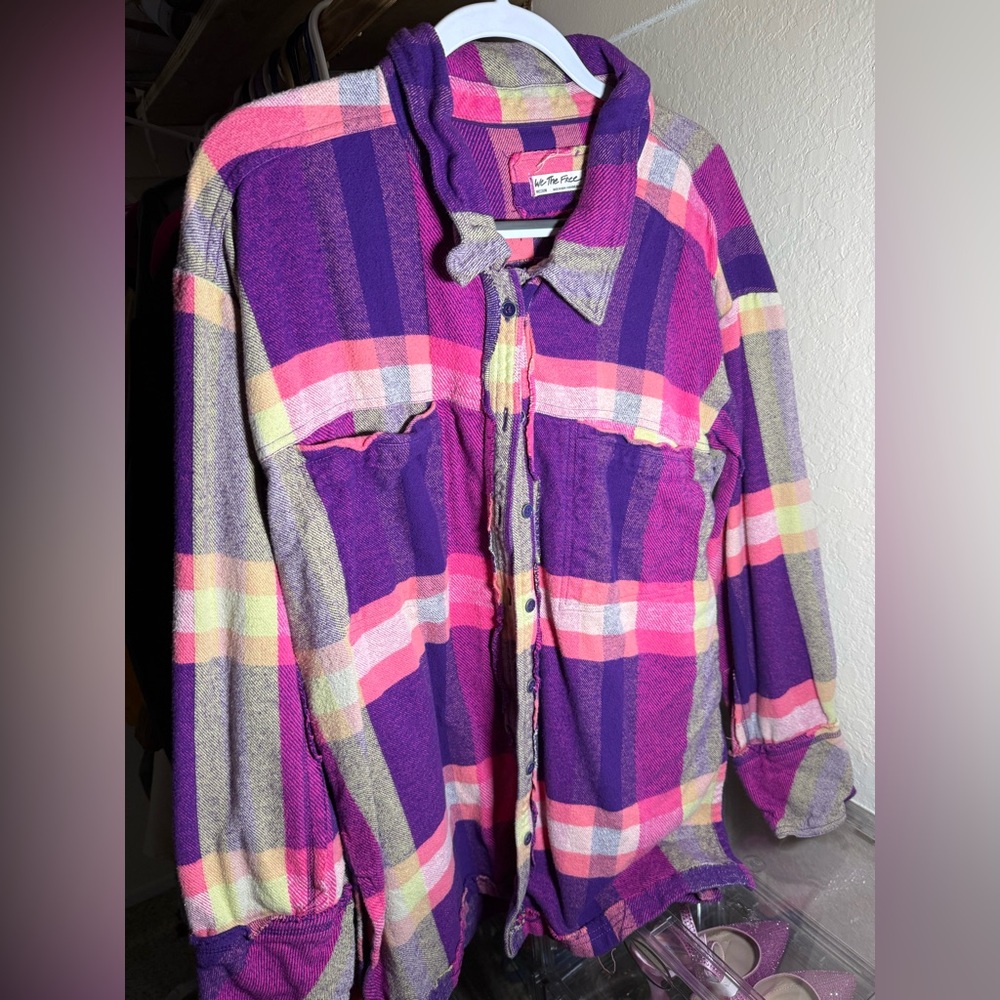 We the Free Flannel 

Women's Purple We The Free So Long - Picture 2 of 5
